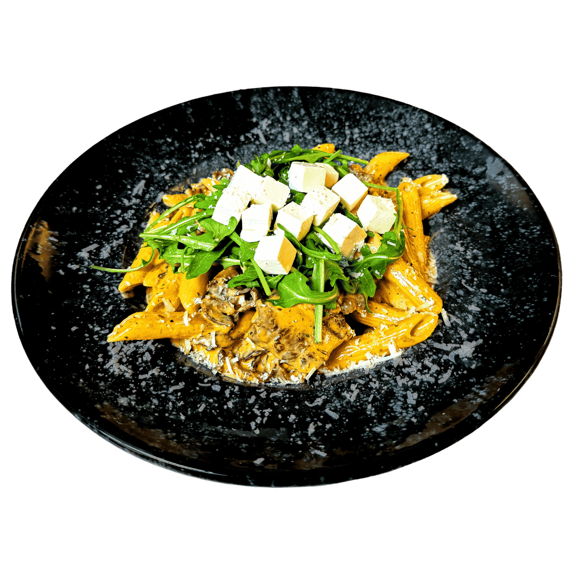Parma pasta med oxfilé från Kaya's i Arlöv